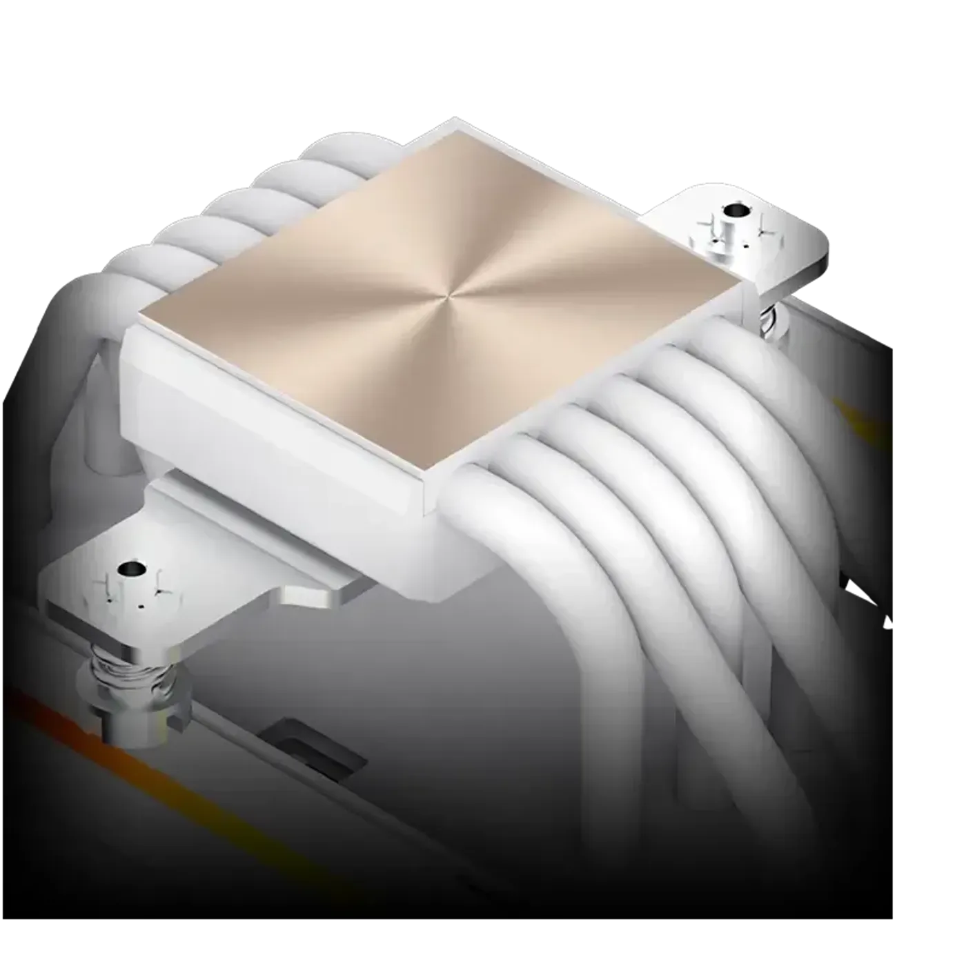 Anti-insect and dust protection layout on the bottom panel of the cooler