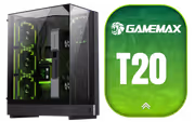Gamemax T20 mATX Case — Tempered Glass, ARGB Fans - image 1