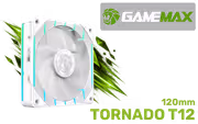 GAMEMAX Tornado T12 120mm ARGB PWM Case Fan - 2200RPM - image 1