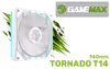 GAMEMAX Tornado T14 140mm ARGB Fan — High Airflow, Quiet - image 1