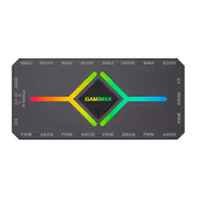 Gamemax V4.0 PWM ARGB Fan Hub (Black) - image 6