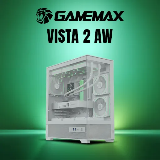 Gamemax Vista 2 AW White Case