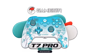 GameSir T7 Pro Wired Controller Floral - Xbox & PC - image 1