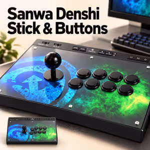 GameSir C2 Arcade Fightstick - PS4, Xbox, Switch & PC - image 3