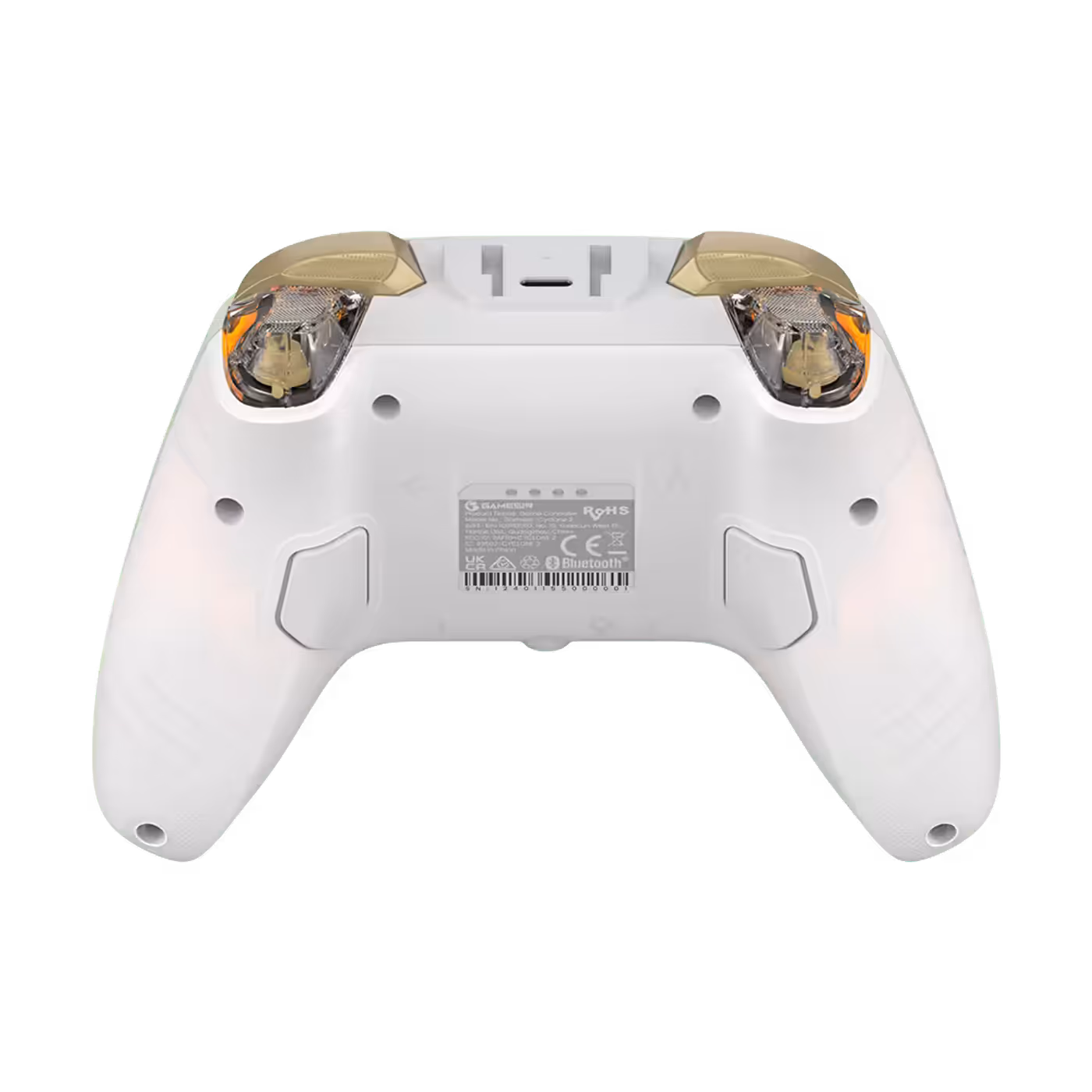 The Phantom White Cyclone 2 shown with its connection options