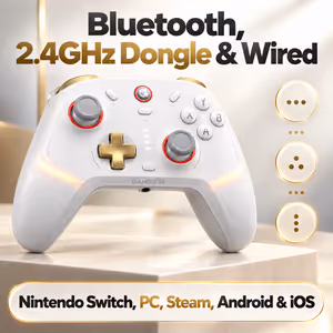 GameSir Cyclone 2 Phantom White - Switch, PC, Android - image 4