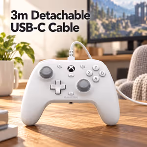 GameSir G7 HE Wired Controller White - Xbox, PC & Steam - image 5