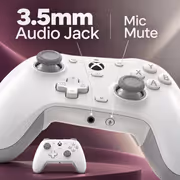 GameSir G7 HE Wired Controller White - Xbox, PC & Steam - image 6