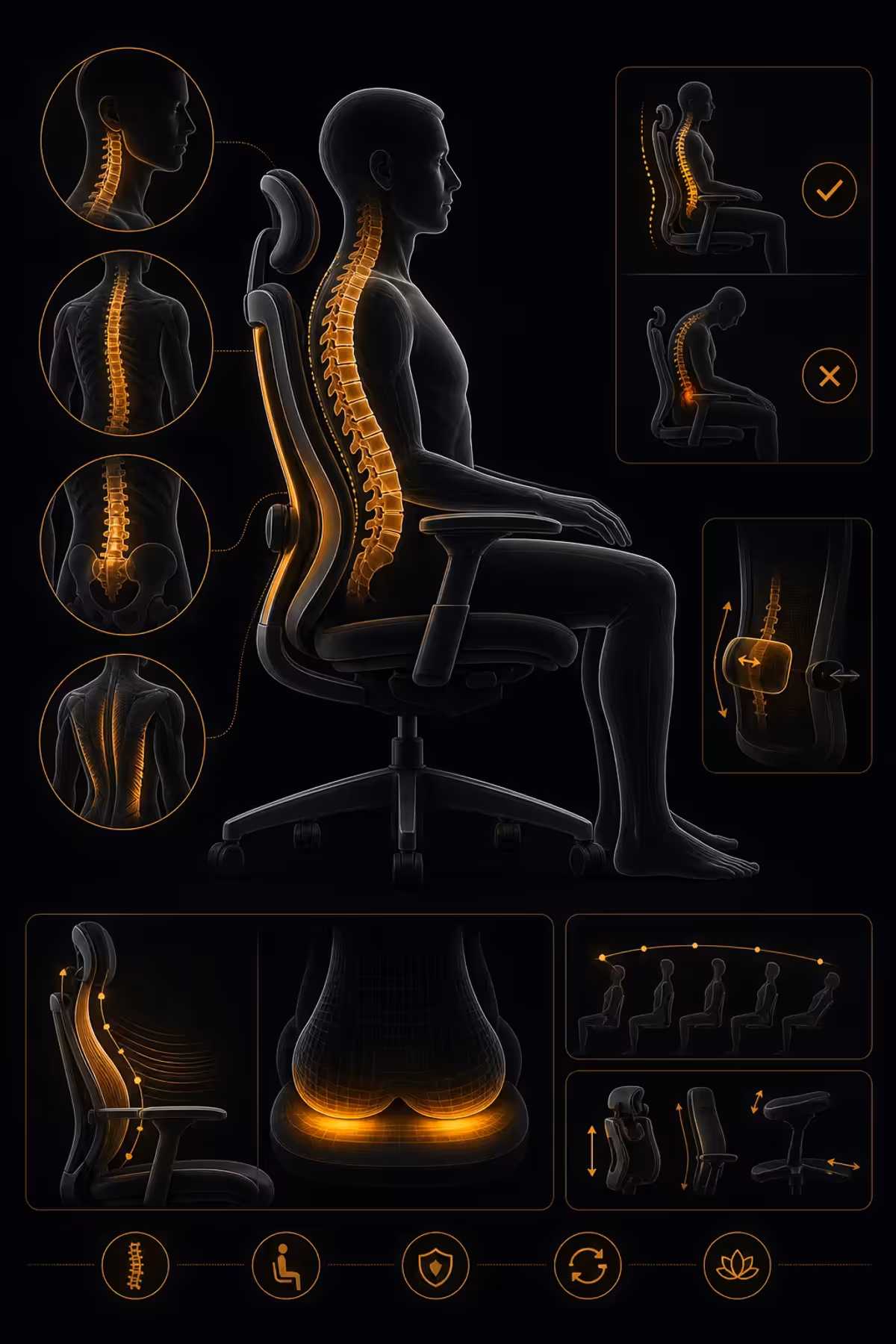 Chair posture science
