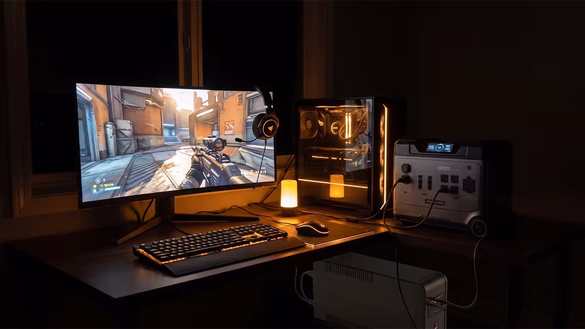 Gaming during load shedding SA