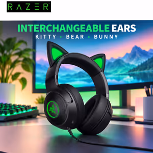 Razer Kraken Kitty V2 Pro Wired RGB Gaming Headset - image 3