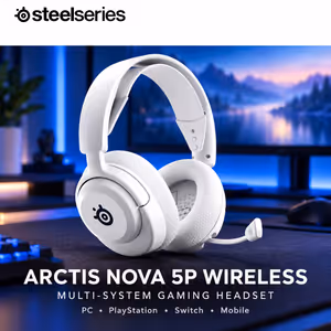 SteelSeries Arctis Nova 5P Wireless Gaming Headset — White - image 2