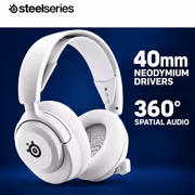 SteelSeries Arctis Nova 5P Wireless Gaming Headset — White - image 4