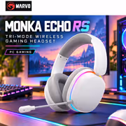 MARVO HG9070W Tri-Mode Wireless Gaming Headset with RGB - image 2