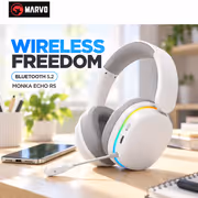 MARVO HG9070W Tri-Mode Wireless Gaming Headset with RGB - image 3