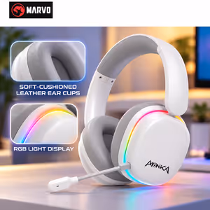 MARVO HG9070W Tri-Mode Wireless Gaming Headset with RGB - image 6