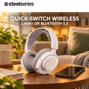 SteelSeries Arctis Nova 3P Wireless Gaming Headset (White) - image 3