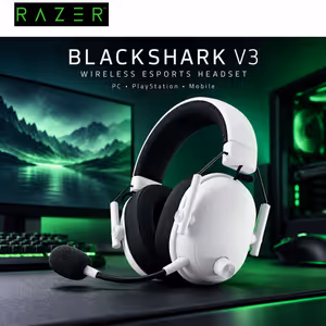 Razer BlackShark V3 Wireless Gaming Headset White - image 2