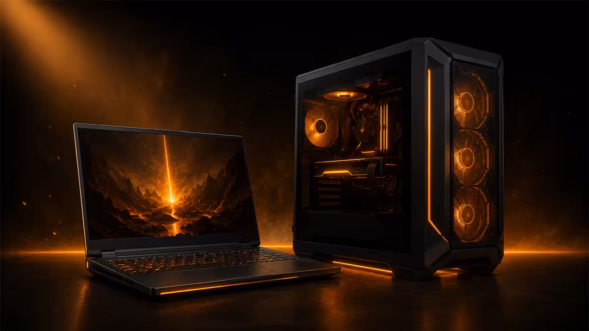 Gaming laptop vs desktop