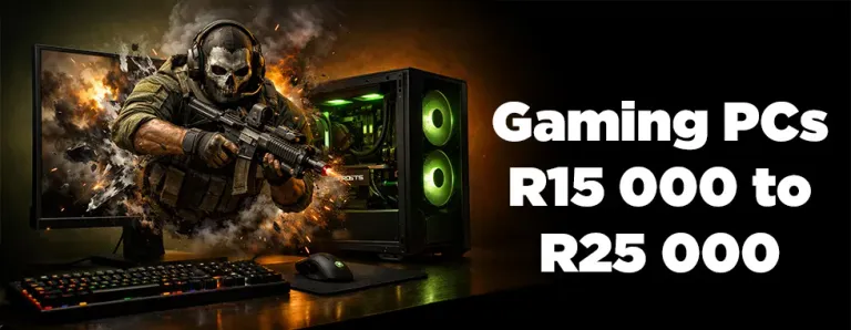 Affordable Gaming PCs R15,000–R25,000 | High Performance Desktop PCs