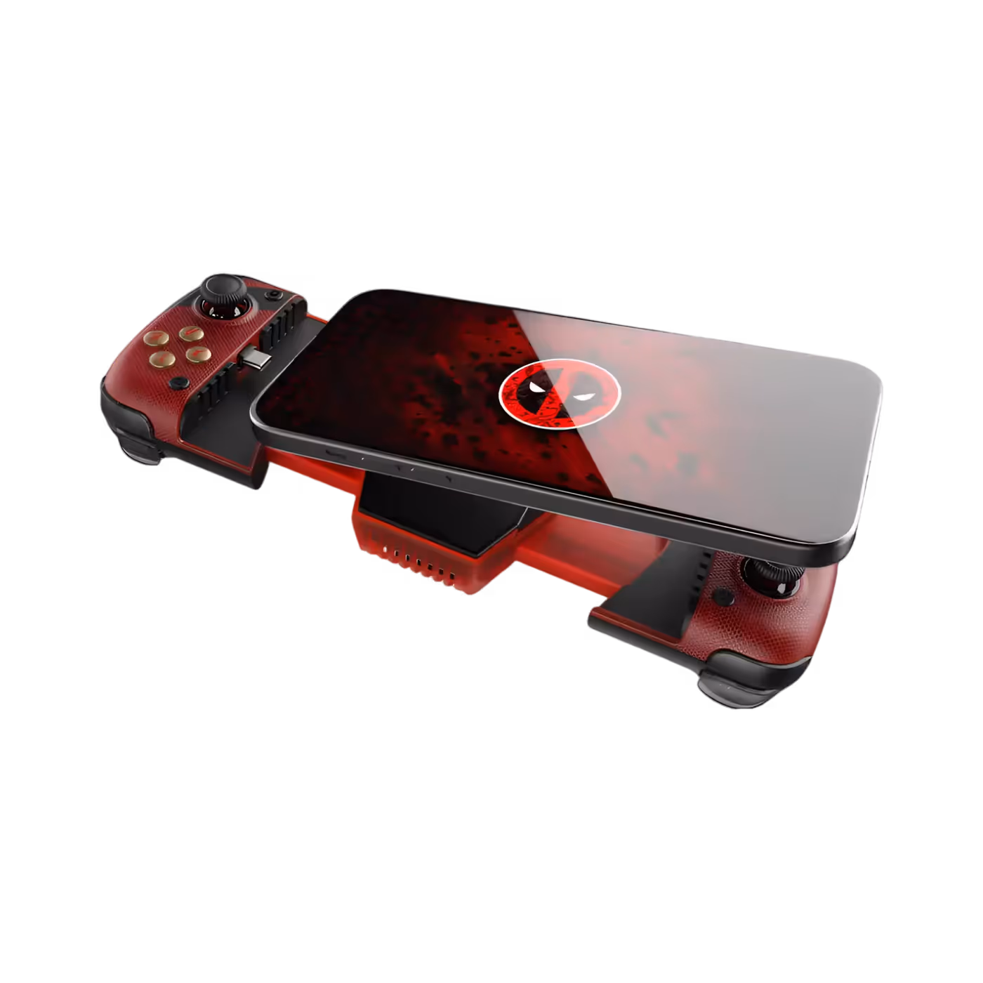 GameSir X3 Pro Deadpool Edition mobile controller showcase view