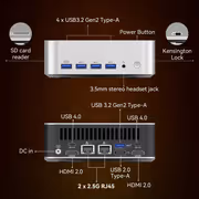 GEEKOM A8 Max Mini PC with Ryzen 9-8945HS + 32GB DDR5 - image 22