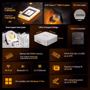 GEEKOM A8 Mini PC Ryzen 7-8745HS 16GB/1TB - image 7