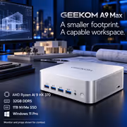 GEEKOM A9 Max Mini PC Ryzen AI 9 HX370, 32GB, 1TB - image 2