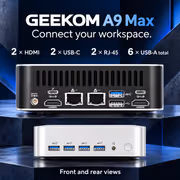 GEEKOM A9 Max Mini PC Ryzen AI 9 HX370, 32GB, 1TB - image 4