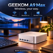 GEEKOM A9 Max Mini PC Ryzen AI 9 HX370, 32GB, 1TB - image 5