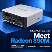 GEEKOM A9 Max Mini PC Ryzen AI 9 HX370, 32GB, 1TB - image 6