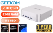 GEEKOM A9 Max Mini PC Ryzen AI 9 HX370, 32GB, 1TB - image 1