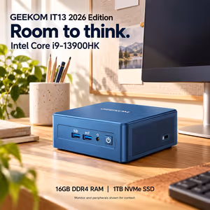 GEEKOM IT13 i9-13900HK Mini PC, 16GB RAM, 1TB SSD - image 2