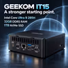 GEEKOM IT15 AI Mini PC Ultra 9-285H, 32GB DDR5, 1TB - image 3