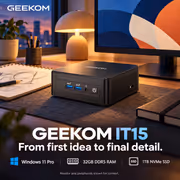 GEEKOM IT15 AI Mini PC Ultra 9-285H, 32GB DDR5, 1TB - image 5