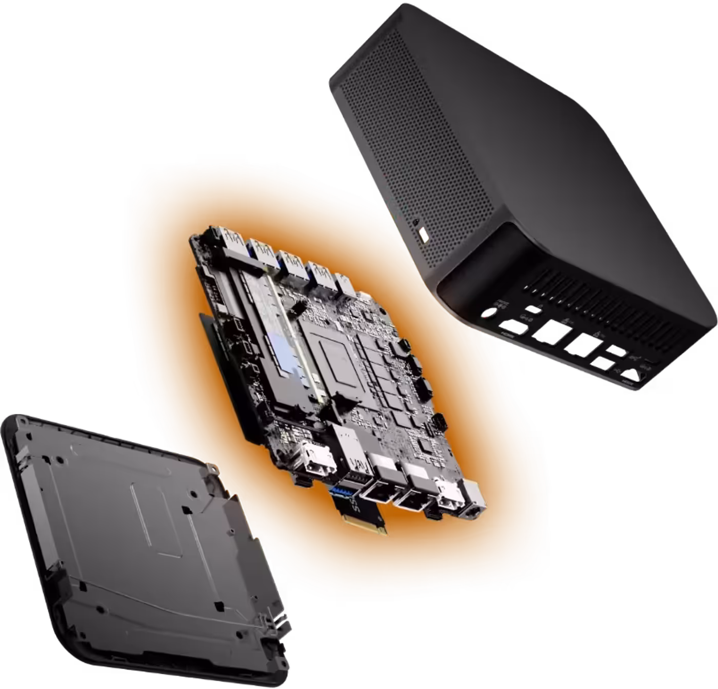 Premium motherboard layout featuring MPS components and tantalum capacitors