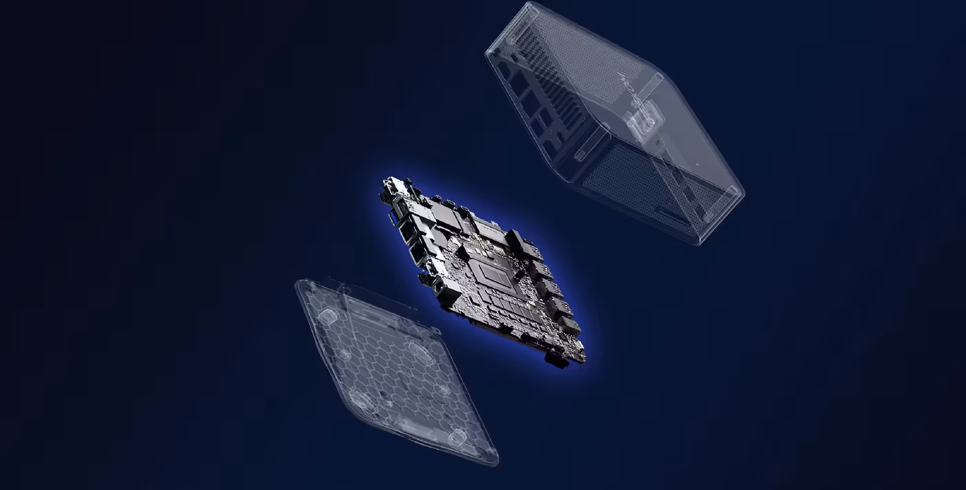 Internal motherboard layout featuring MPS components and tantalum capacitors