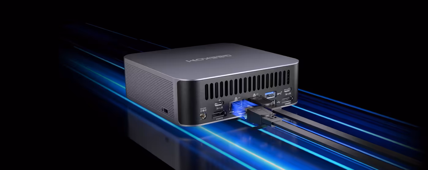 High-speed networking features including Dual 2.5Gbps LAN ports and WiFi 7