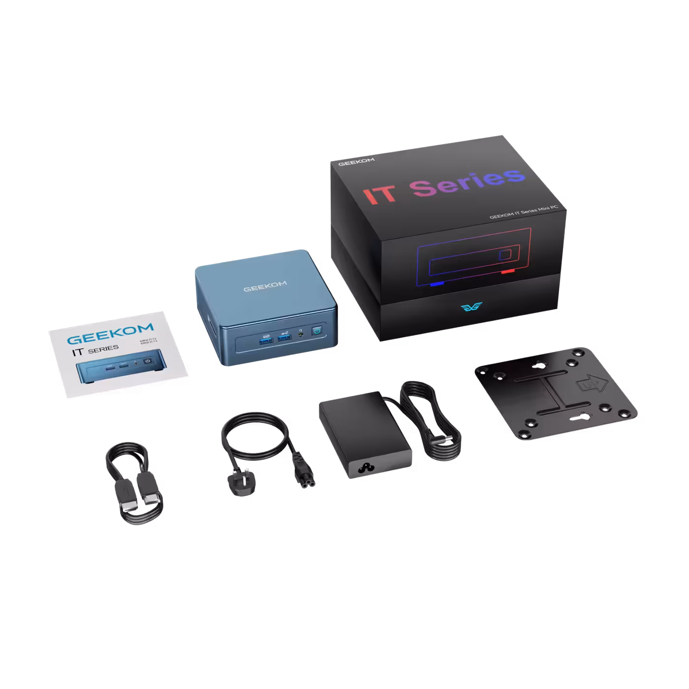 Included accessories in the GEEKOM IT13 package