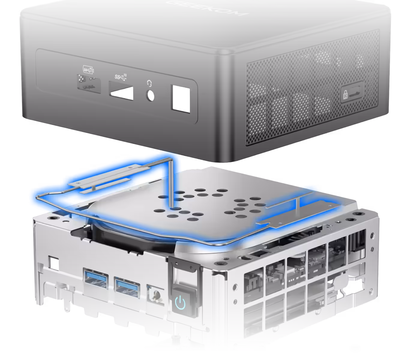 2.5Gbps LAN port for enterprise-grade wired network speeds