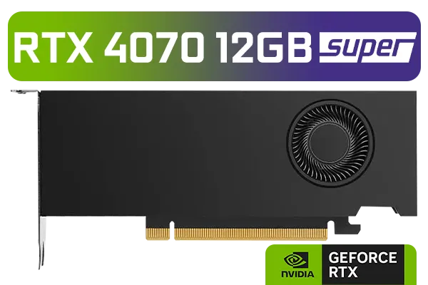 GeForce RTX 4070 Super 12GB GDRR6X Graphics Card