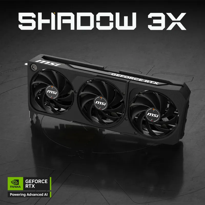 GeForce RTX 5070 Ti 16G SHADOW 3X OC - Ultimate Gaming Power
