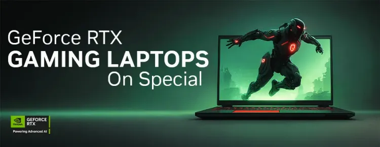 GeForce RTX Gaming Laptops on Special