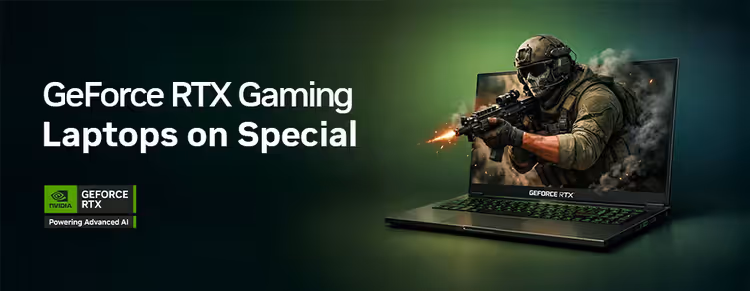 GeForce RTX Gaming Laptops on Special