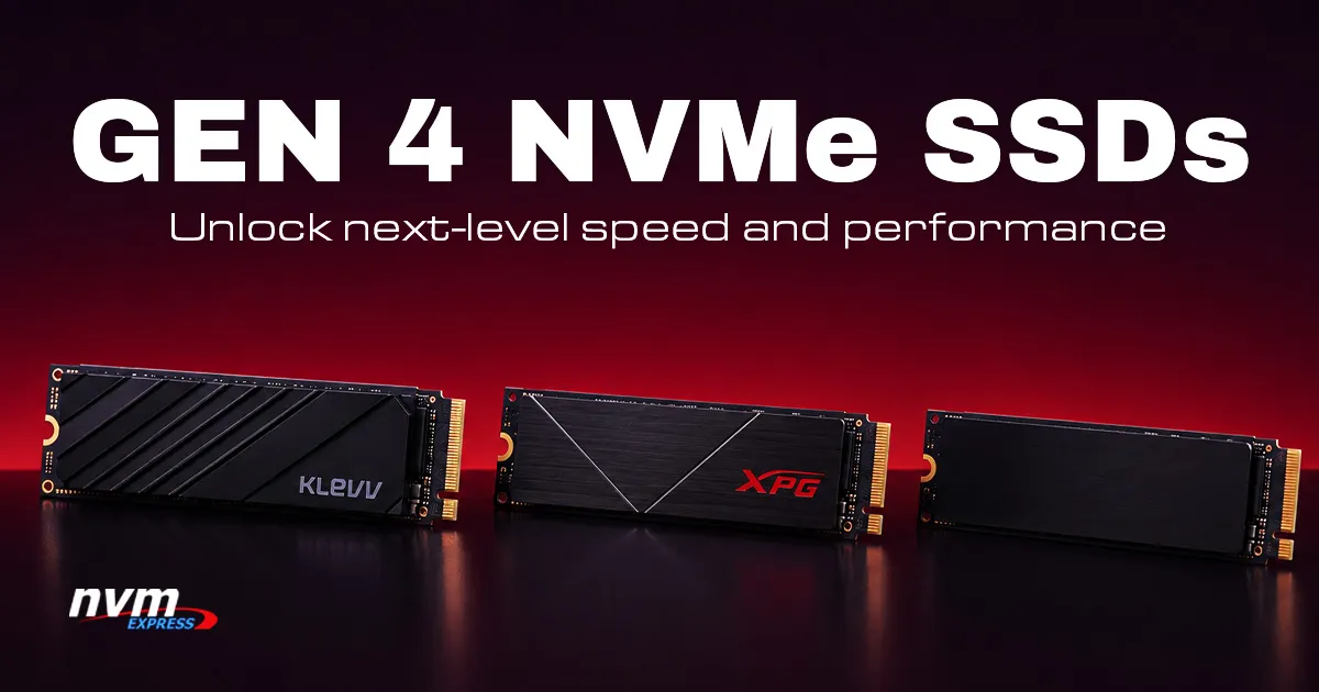 Shop GEN 4 NVMe SSDs – Ultra-Fast Storage Solutions | Evetech
