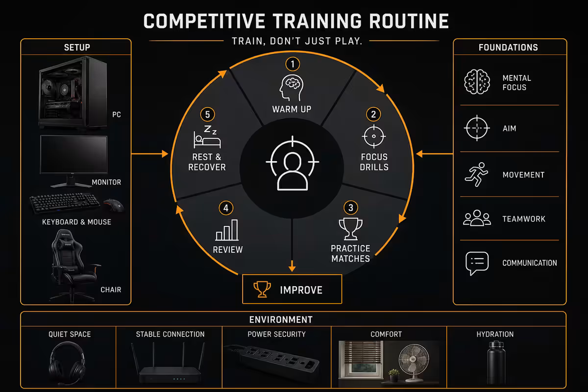 The training routine that beats casual play