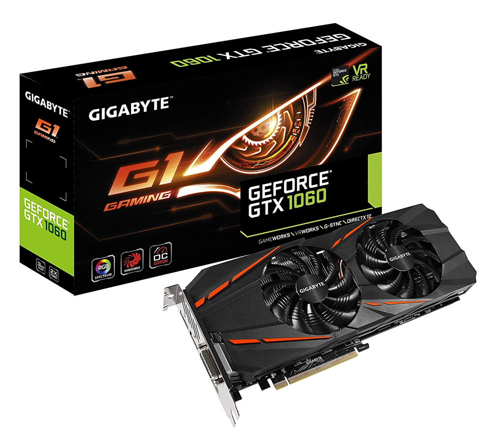 Gigabyte GTX 1060 G1 Gaming 3GB GPU - Best Deal - South Africa