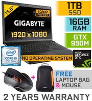 Gigabyte P15F R7 i5 Laptop With 1TB SSD & 16GB RAM - image 1