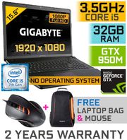 Gigabyte P15F R7 15.6" Core i5 Laptop With 32GB RAM - image 1