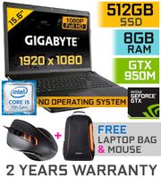 Gigabyte P15F R7 15.6" Core i5 Laptop With 512GB SSD - image 1